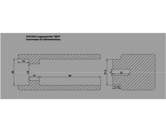 Set Salzmahlwerk mit Stecksystem - wauwaustore