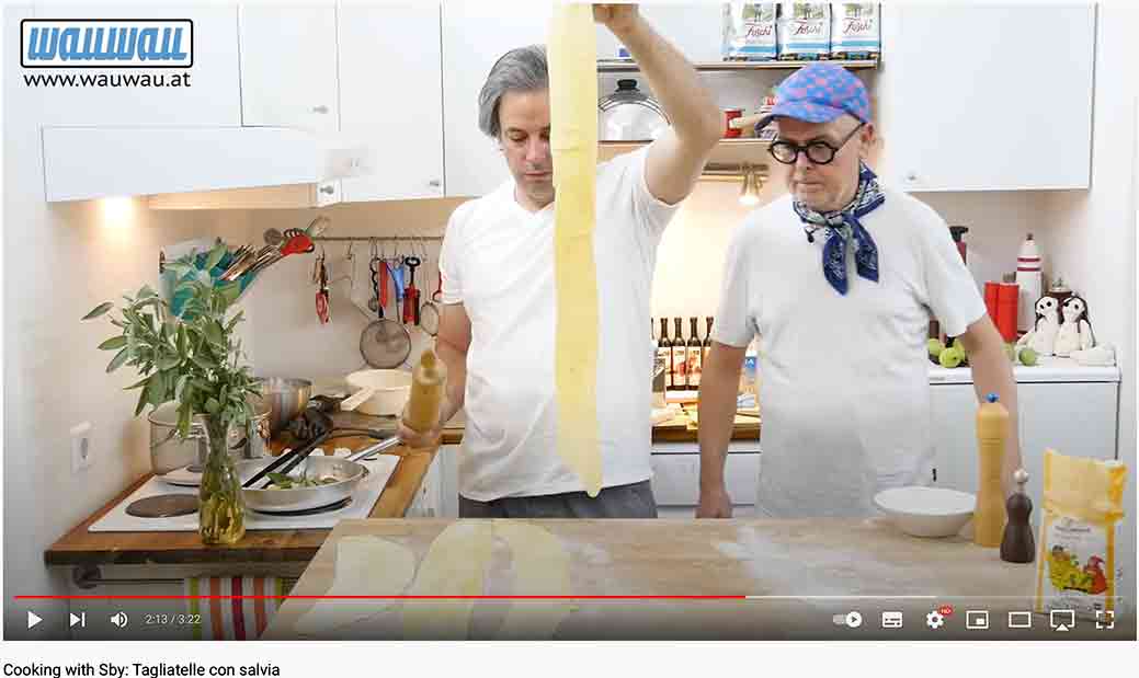Cooking with Sby: Tagliatelle con salvia