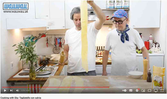 Cooking with Sby: Tagliatelle con salvia