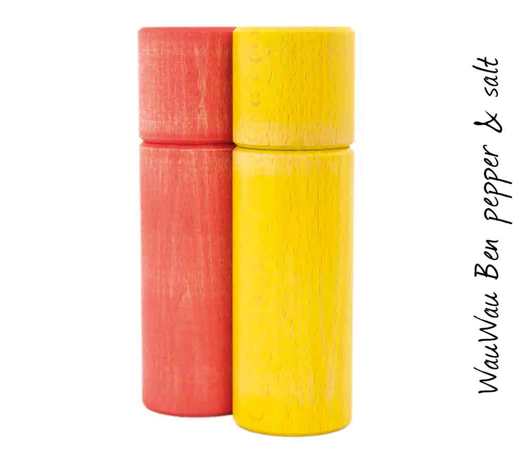 Grinder Set: Ben - vintage red / yellow - wauwaustore