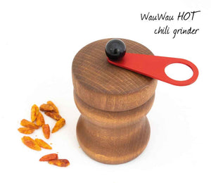 Chili Pepper Grinder: HOT - Vintage Look - wauwaustore