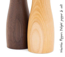 Load image into Gallery viewer, Grinder Set: Peppers Delight - walnutwood/cherrywood - wauwaustore
