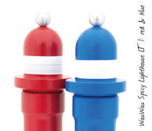 Load image into Gallery viewer, Grinder Set: Spicy Lighthouse LT1 - red / blue - wauwaustore
