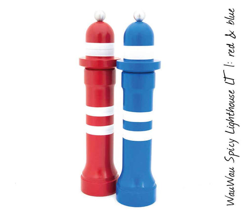Grinder Set: Spicy Lighthouse LT1 - red / blue - wauwaustore