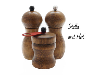 Grinder Set: Stella&HOT - beechwood Vintage Look - wauwaustore
